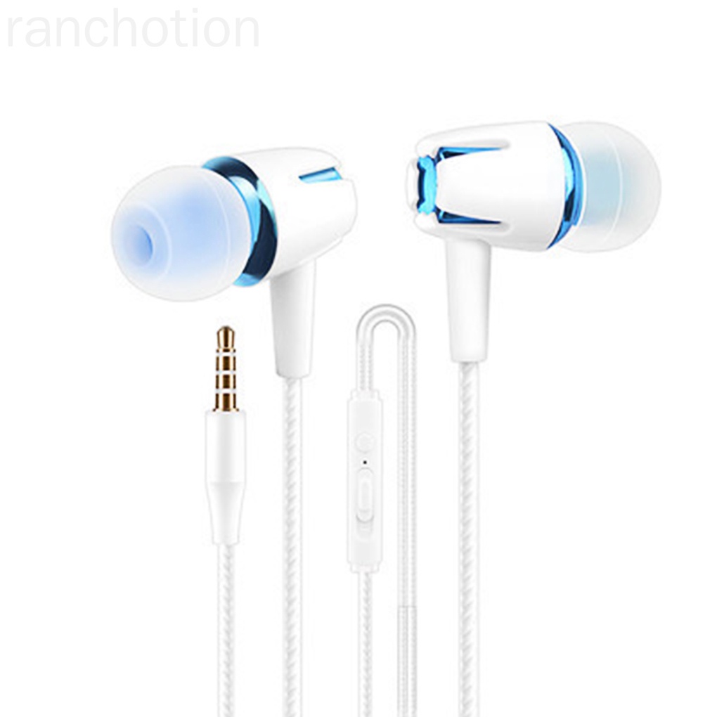 Tai nghe nhét tai E18 jack 3.5mm có micro thiết kế thể thao năng động