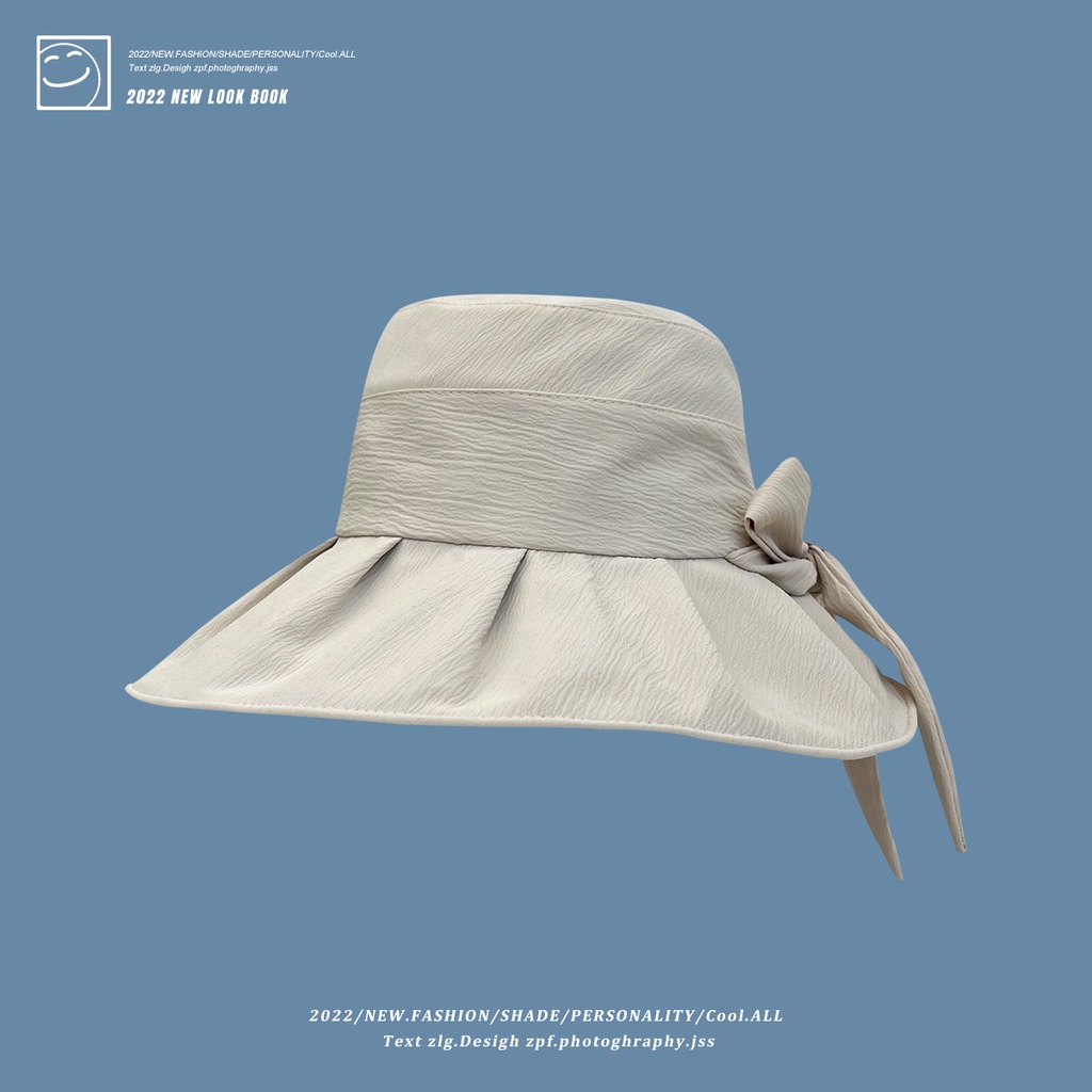 Nón Rộng Vành Chống Nắng Tia UV Màu Sắc Ngọt Ngào Thời Trang Mùa Hè Cho Nữ