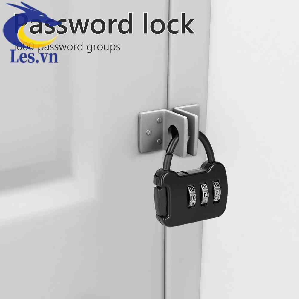 Ổ Khóa Mật Khẩu 3 Số Mini Bằng Kẽm Dùng Cho Vali