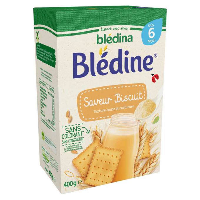 Bột Lắc Sữa BLEDINA Các vị giúp bé no lâu