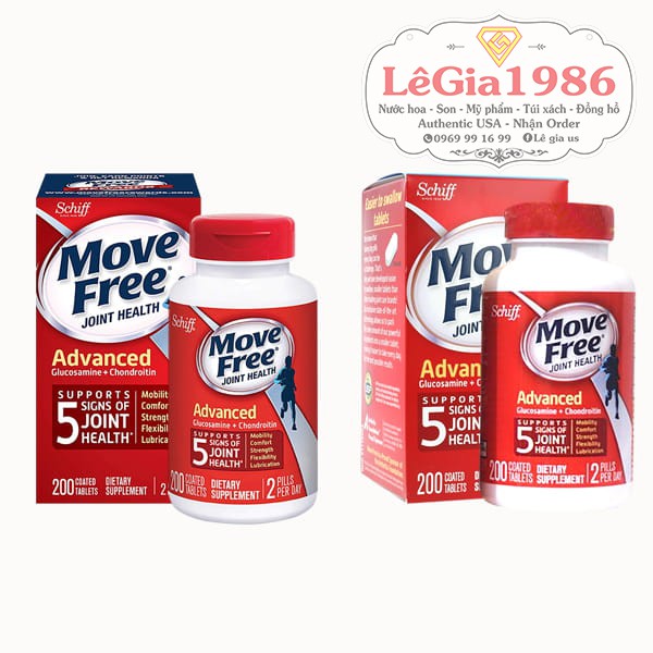 Viên Uống Bổ Khớp Move Free Joint Health 200 viên