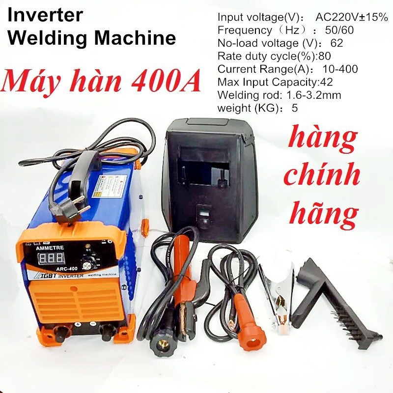 Máy Hàn Điện Tử 400A | May Han Que 400A