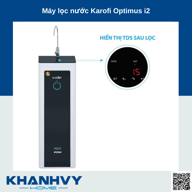 Máy lọc nước Karofi Optimus i2