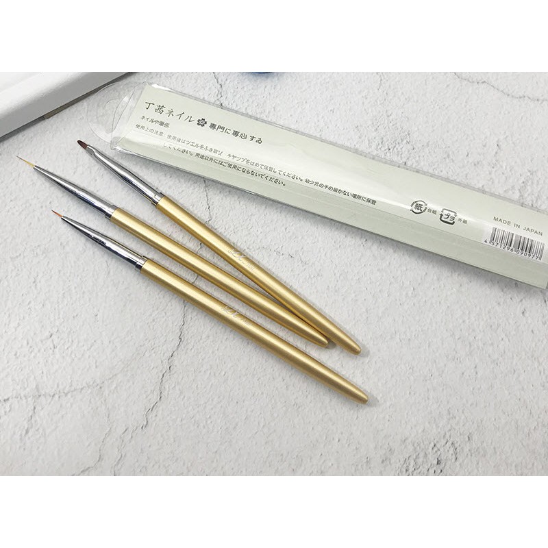 Bộ Bút Cọ DingXi Vẽ Móng Tay Cao Cấp Japan Nail Art Brush