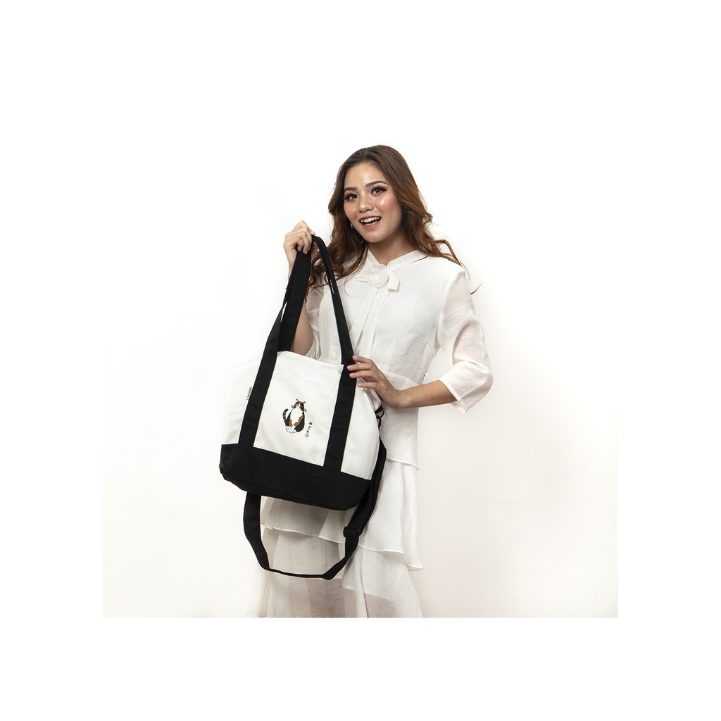 Túi đeo chéo Nam Nữ cặp mini xách thời trang tote canvas Local Brand Mi Midori