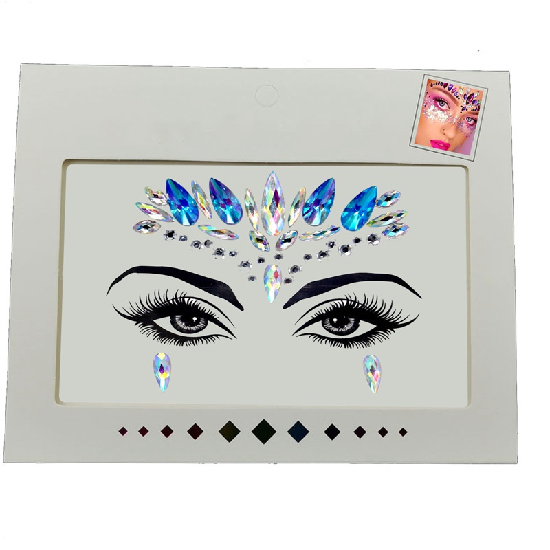 1 miếng dán đính đá trang trí cơ thể lấp lánh | BigBuy360 - bigbuy360.vn