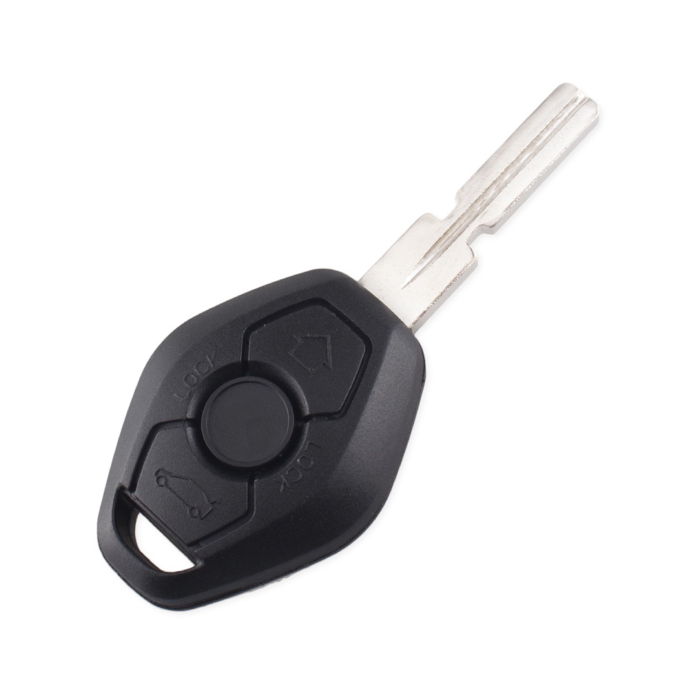 Vỏ chìa khóa ô tô sửa đổi cho bmw e38 e39 e46 7 series x3 x5 z3 z4 hu92 / hu58 blade 3 buttons cover keyless case fob