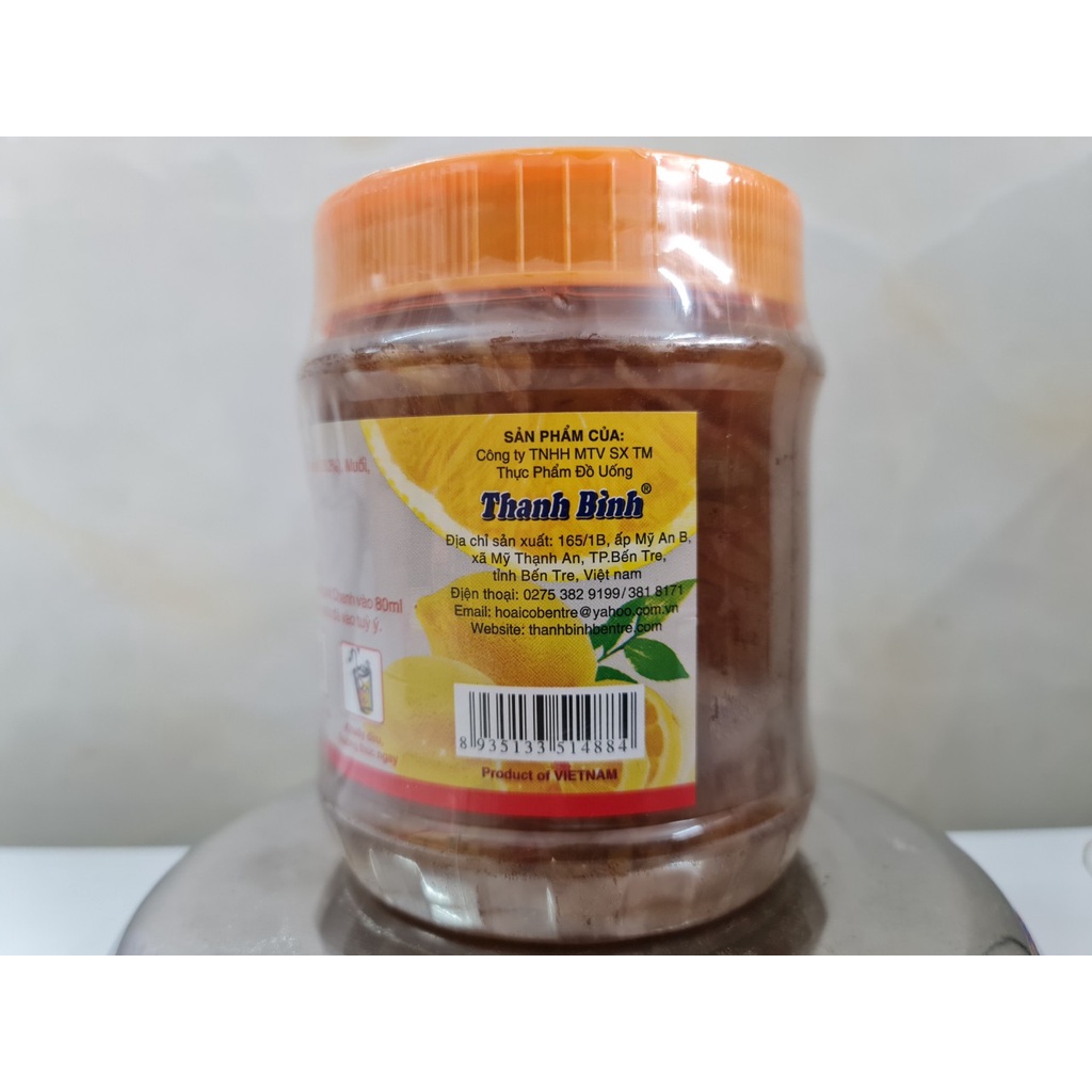 [900g] CHANH XÍ MUỘI (Pha thức uống giải khát) [VN] THANH BÌNH Apricot Lemon (bph-hk)