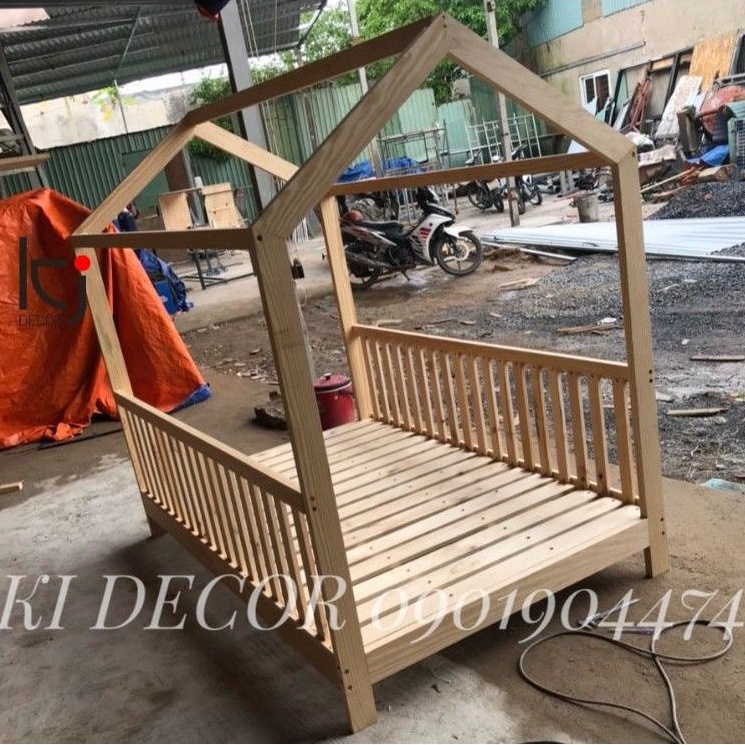 [KID084] - GIƯỜNG BABY HOME - GIƯỜNG ĐƠN CHO BÉ