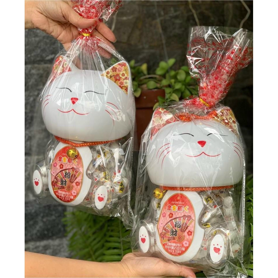 [Mã GROSALE2703 giảm 8% đơn 250K] [Qùa Tết] Hộp kẹo socola Mèo Thần Tài | BigBuy360 - bigbuy360.vn