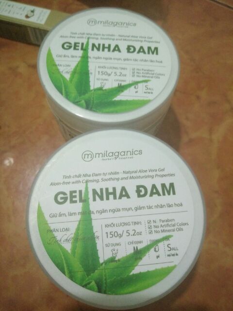 Gel nha đam Milaganics 150 g