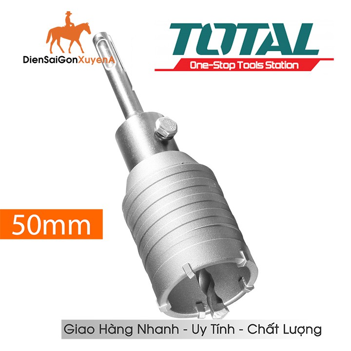 Mũi khoan lỗ khoét lỗ tường bê tông 50mm Hole Core Bit TOTAL TAC430501 - Điện Sài Gòn