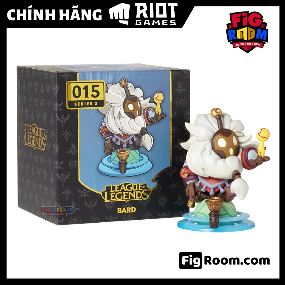 Mô hình LoL Bard - Ông Bụt Vũ Trụ - Bard Figure Chibi - Mô hình LMHT chính hãng Riot Games