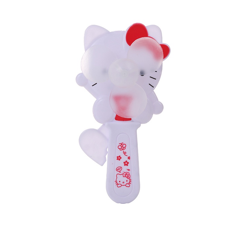 Quạt Cầm Tay mini Họa Tiết Hoạt Hình Dễ Thương