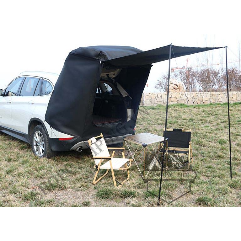 Lều gắn cốp xe hơi, lều che nắng gắn đuôi xe dành cho cắm trại dã ngoại - Camping VietNam
