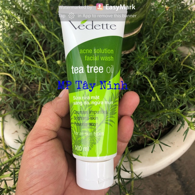 VEDETTE Sữa Rữa Mặt Tràm Trà  100ml