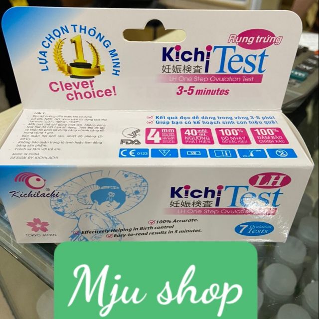 Que thử trứng Kichi Test