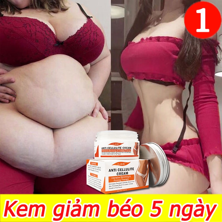 ELAIMEI kem tan mỡ，giảm cân an toàn hiệu quả， Đốt cháy mỡ thừa，Kem Giảm Cân， Kem đốt mỡ