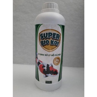 Vi sinh - men vi sinh bể cá - vi sinh hồ cá koi Super Bio Koi, Super Bio Gold, Super Bio.