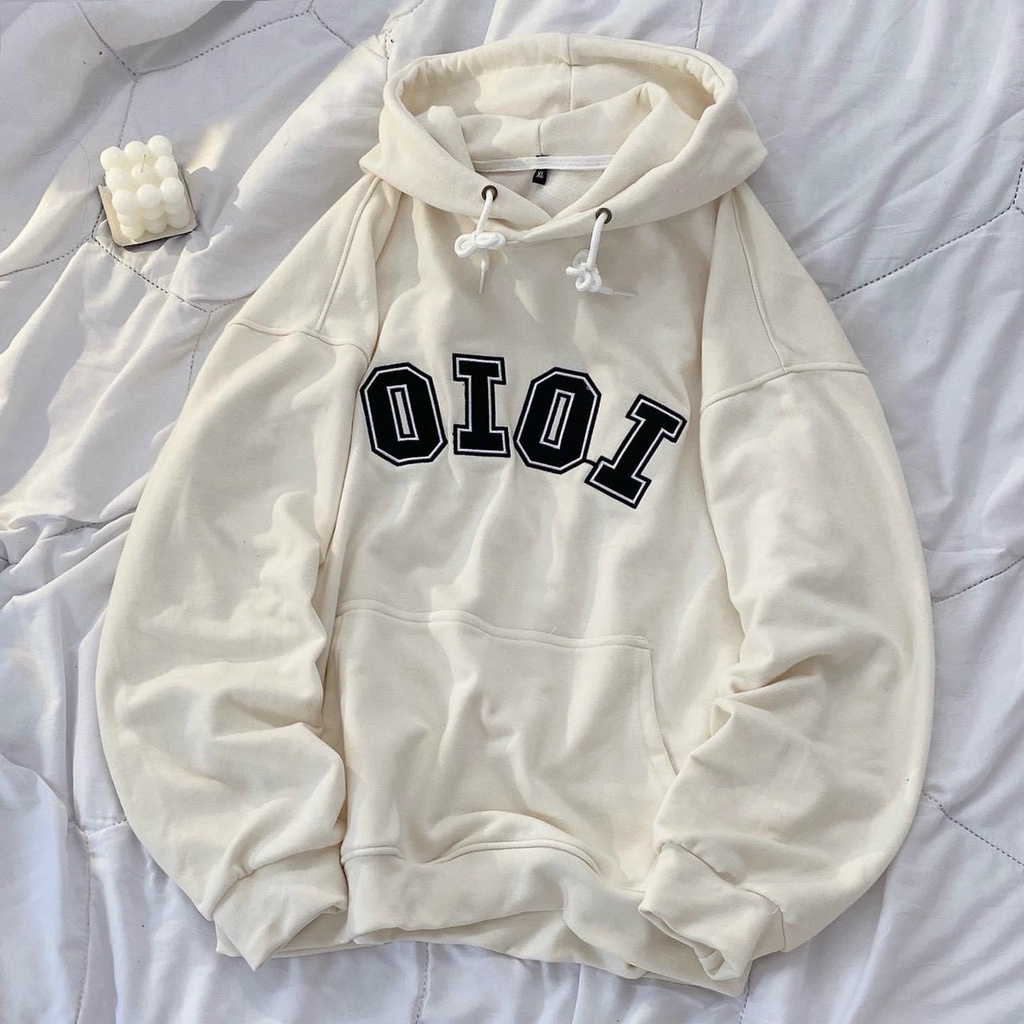 Áo HOODIE 0101 Cao Cấp Nam Nữ Chất Nỉ Bông Ngoại Dày Dặn