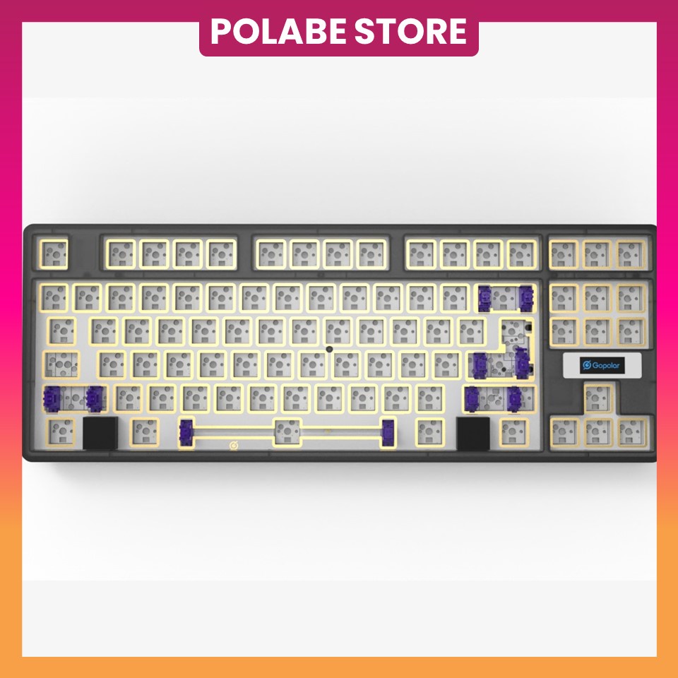 Nút bấm nhựa Switch Blocker để tạo layout WKL 65% cho bàn phím cơ - Polabe Store