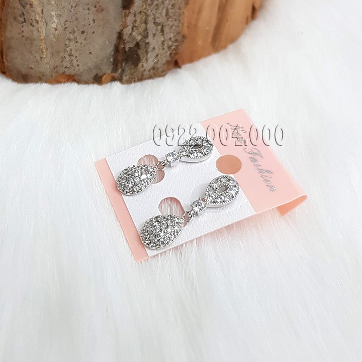 Bông tai đính nhiều đá BZ1078
