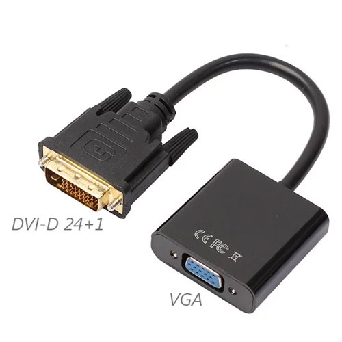 Cáp chuyển DVI to VGA - Hàng chính hãng