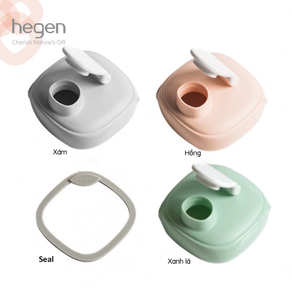 (ĐỌC MÔ TẢ) Nắp nước bình uống nước Hegen đủ màu và Seal làm kín bình Hegen chính hãng