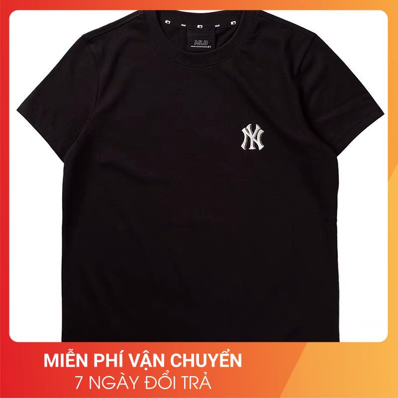 ]Ảnh thật] Áo phông N.Y 24April  Áo cotton mát xịn 2 màu đen trắng