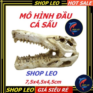 ĐẦU CÁ SẤU - MÔ HÌNH TRANG TRÍ BỂ CÁ - BỂ THỦY SINH