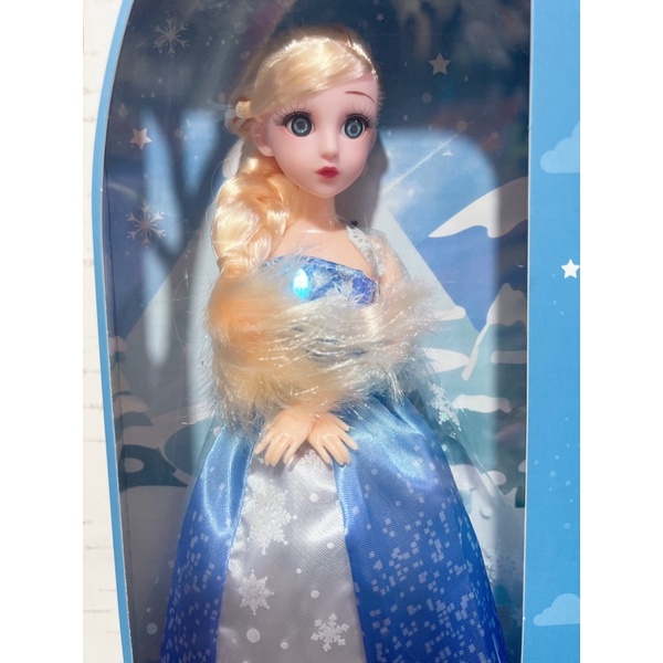 Búp bê Elsa nữ hoàng băng giá kèm phụ kiện