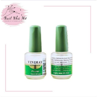 Kiềm Dầu Vinimay Chính Hãng - Primer chuyên dụng cho dân làm móng giúp sơn gel bền và bám lâu hơn