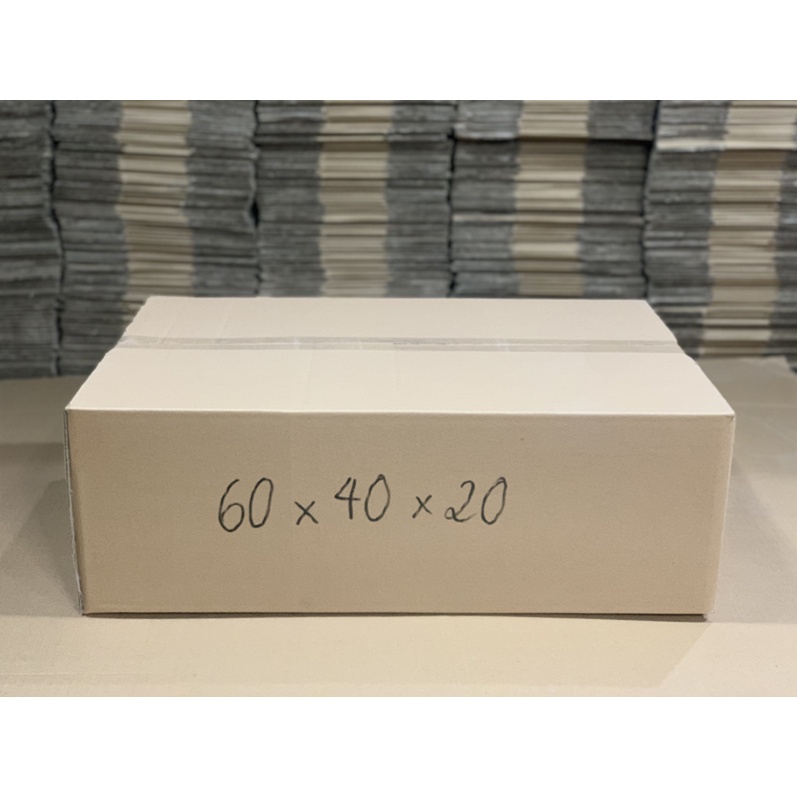 Thùng Carton 60x40x20  Size Lớn Đóng Hàng - Chuyển Nhà, Hộp Carton Giá Rẻ Hà Nội