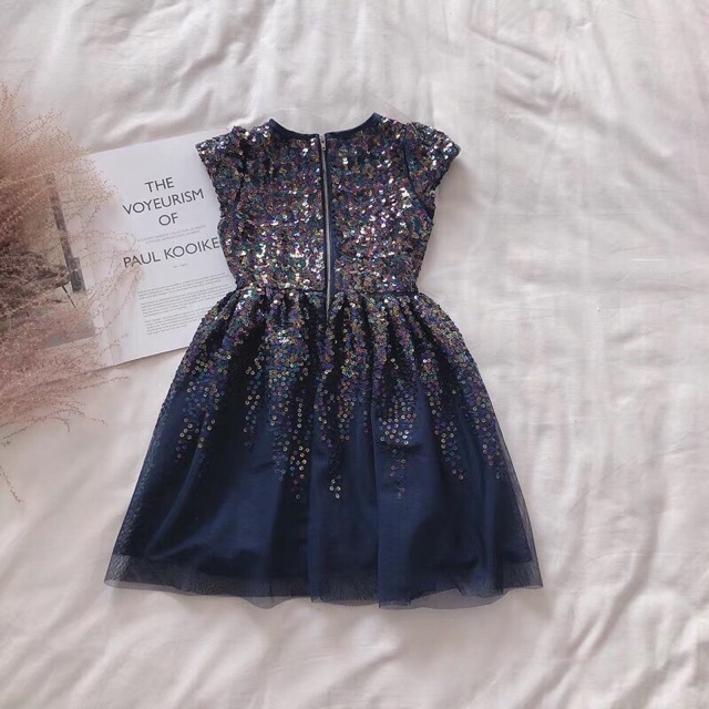 Váy cườm xuất dư siêu xinh cho bé gái