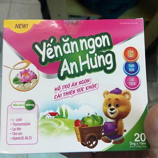 Yến ăn ngon An Hưng hỗ trợ ăn ngon, cải thiện sức khỏe
