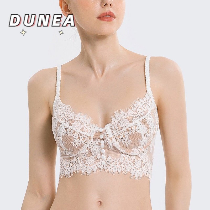 DUNEA Trang phục nội y thiết kế ren mỏng kiểu dáng gợi cảm mới cho nữ