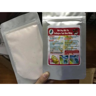 Bột đắp mặt Collagen hoa hồng 100gr