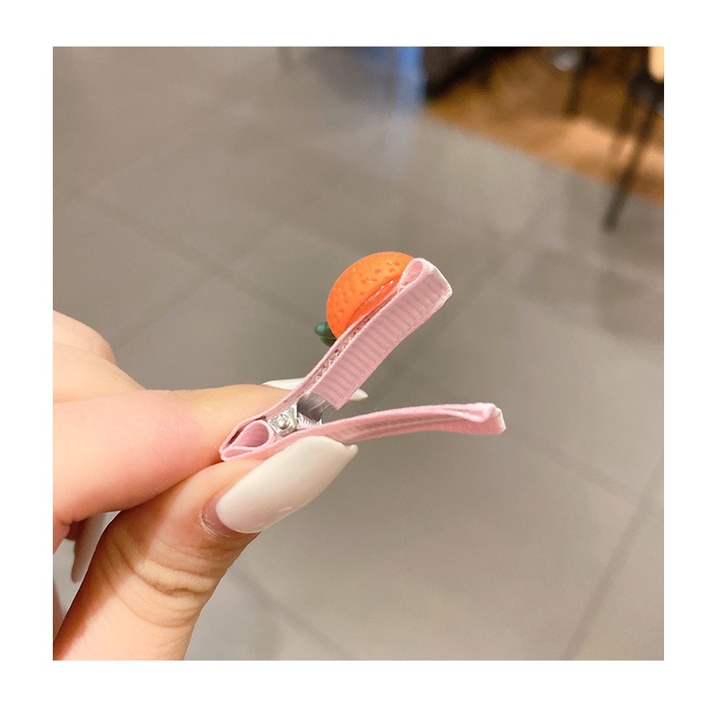 Bộ 10 kẹp tóc RIPE GIRL hình hoa quả dễ thương cho bé gái