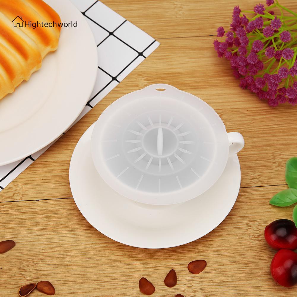 Nắp đậy ly / tô silicone chịu nhiệt chống bụi và chống rò rỉ chất lượng cao an toàn tiện dụng