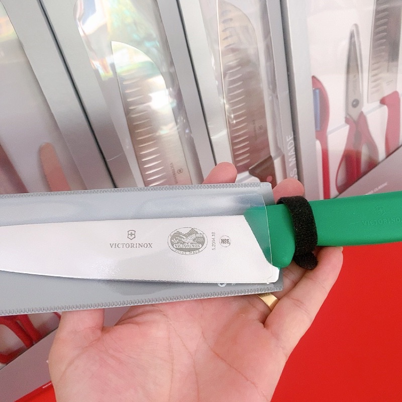 Dao thái thịt Victorinox Fibrox 19cm cán nhựa cao cấp TPE - Thuỵ Sỹ