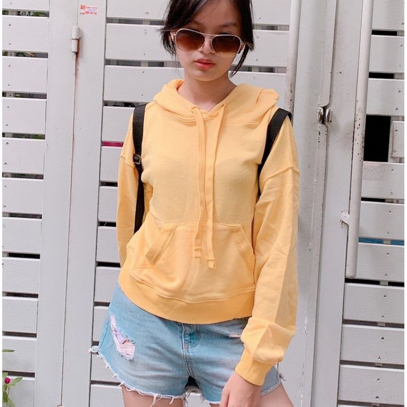 Áo Hoodie Trơn Giữ Ấm Mùa Lạnh Thoát Rút Mồ Hôi Mùa Nóng