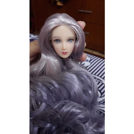 Faceup búp bê xinyi mắt vẽ và nhuộm tóc theo yêu cầu