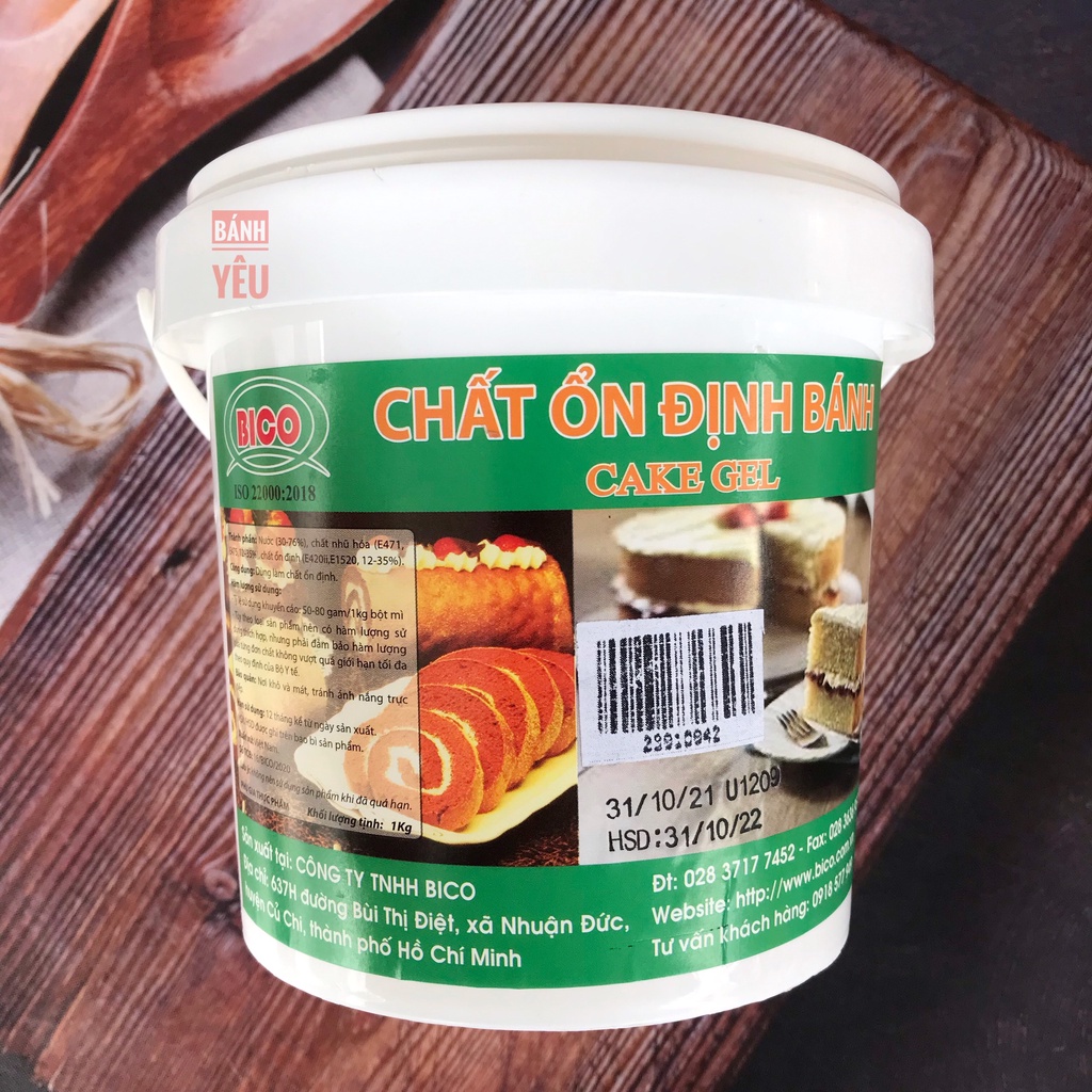 Gel Ổn Định Bánh Bông Lan/Gel Cake BICO Chia-100g - PL168A