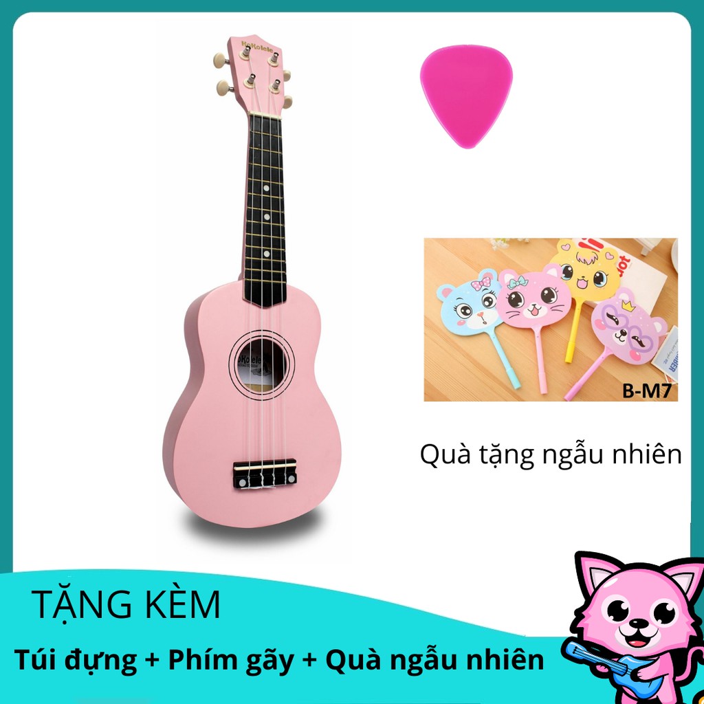 ĐÀN UKULELE SOPRANO CAO CẤP CHÍNH HÃNG  ( MUA 1 TẶNG 5 PHỤ KIỆN KÈM THEO ) - HÀNG CÓ SẴN