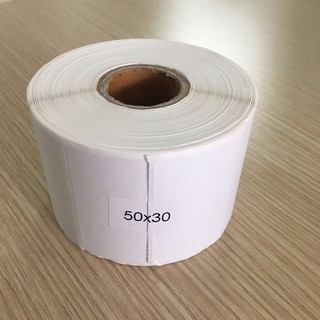 50 Cuộn giấy in tem trà chanh 50x30 - Decal nhiệt dán ly trà chanh, trà sữa - CAM KẾT RẺ NHẤT THỊ TRƯỜNG