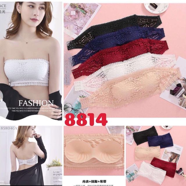 (8814)áo braxinh chống tụt tuyệt đối