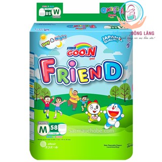 Bỉm goon friend tã quần s62/m58/ l48/xl42/xxl34