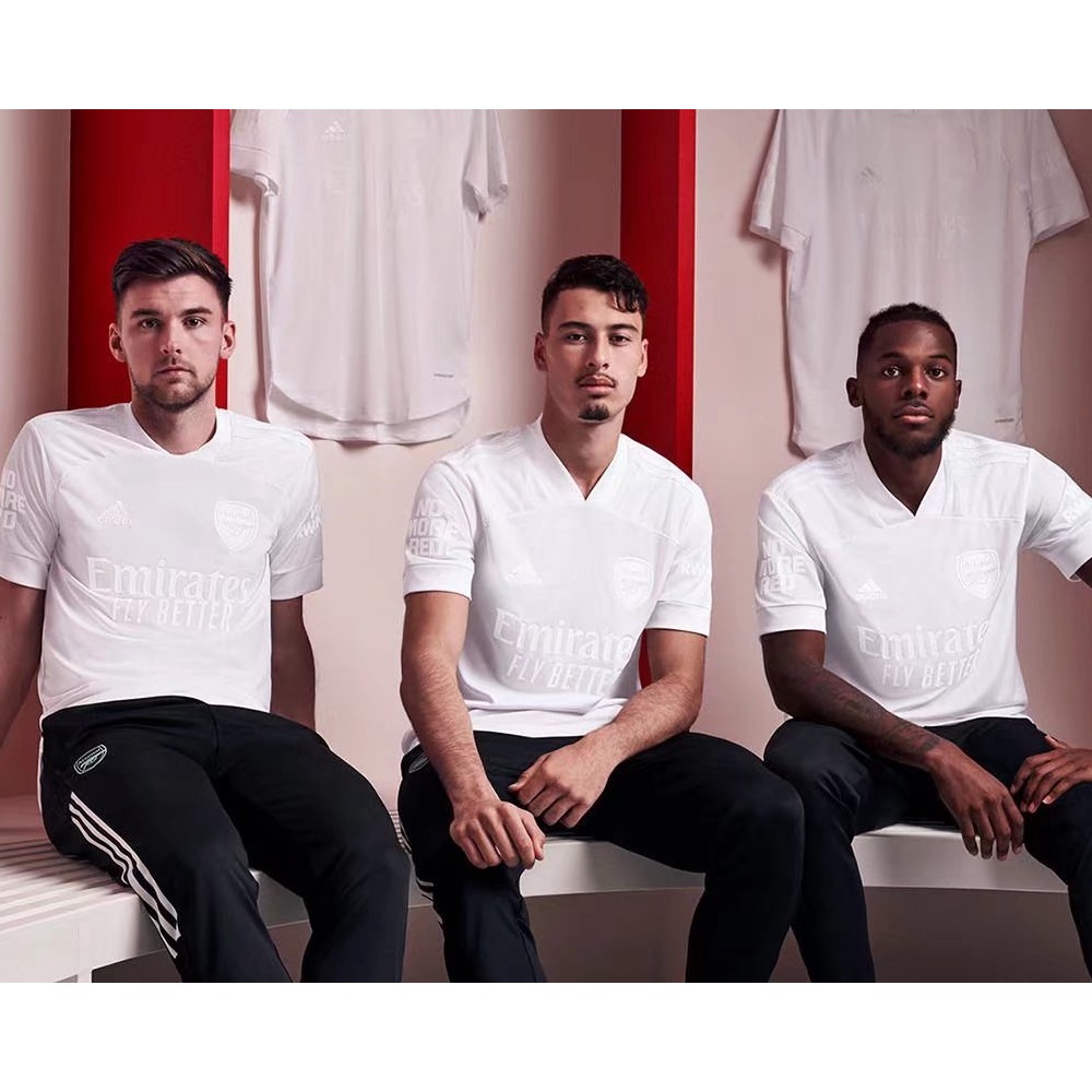 Áo Thun Đá Banh Tay Ngắn In Số 22 Arsenal