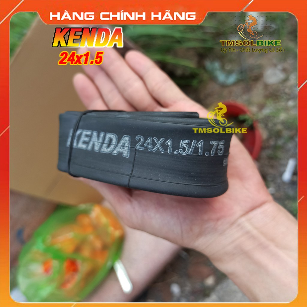 Săm Ruột Xe Đạp KENDA 24×1.5 /1.75 (Van xe máy dài 45mm) – Hàng Chính Hãng