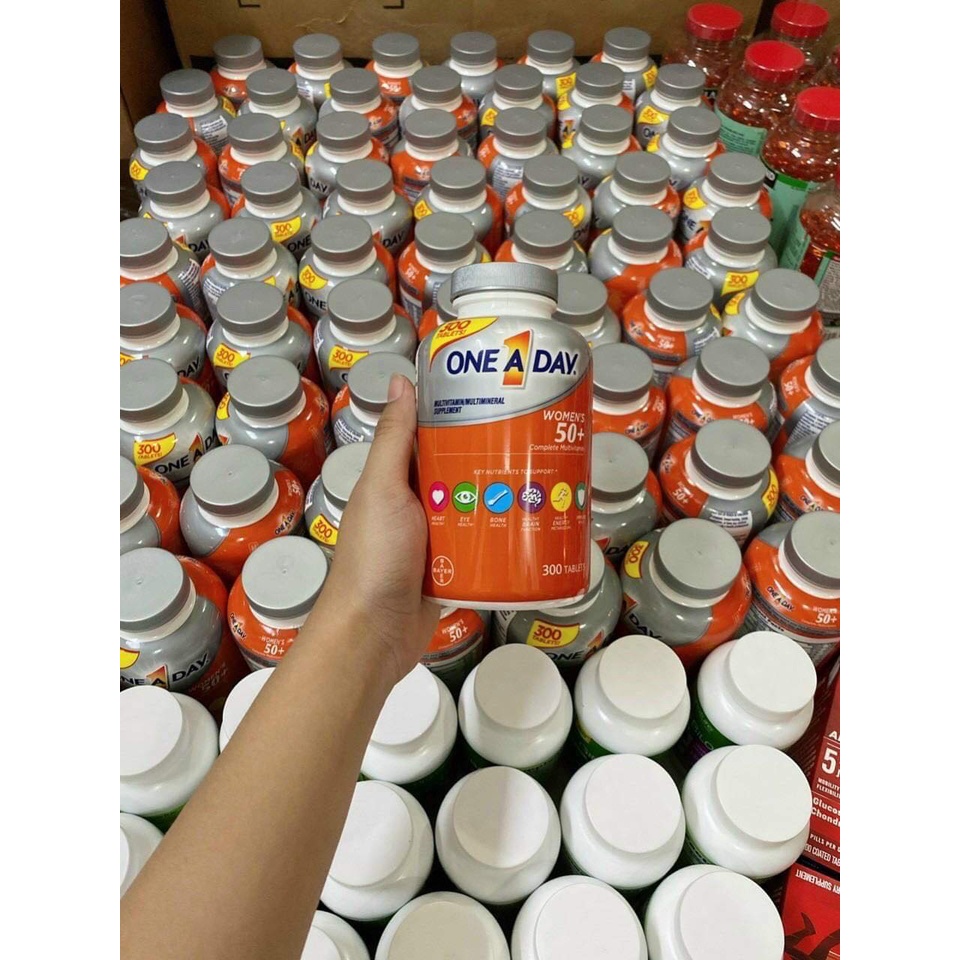 Vitamine Tổng hợp One A Day Women 50+ - hộp 300 viên của Mỹ